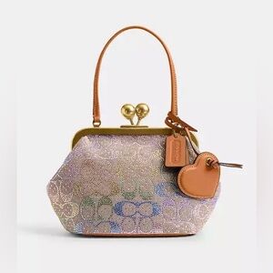 NWT CDC36 Kisslock Frame Bag 16